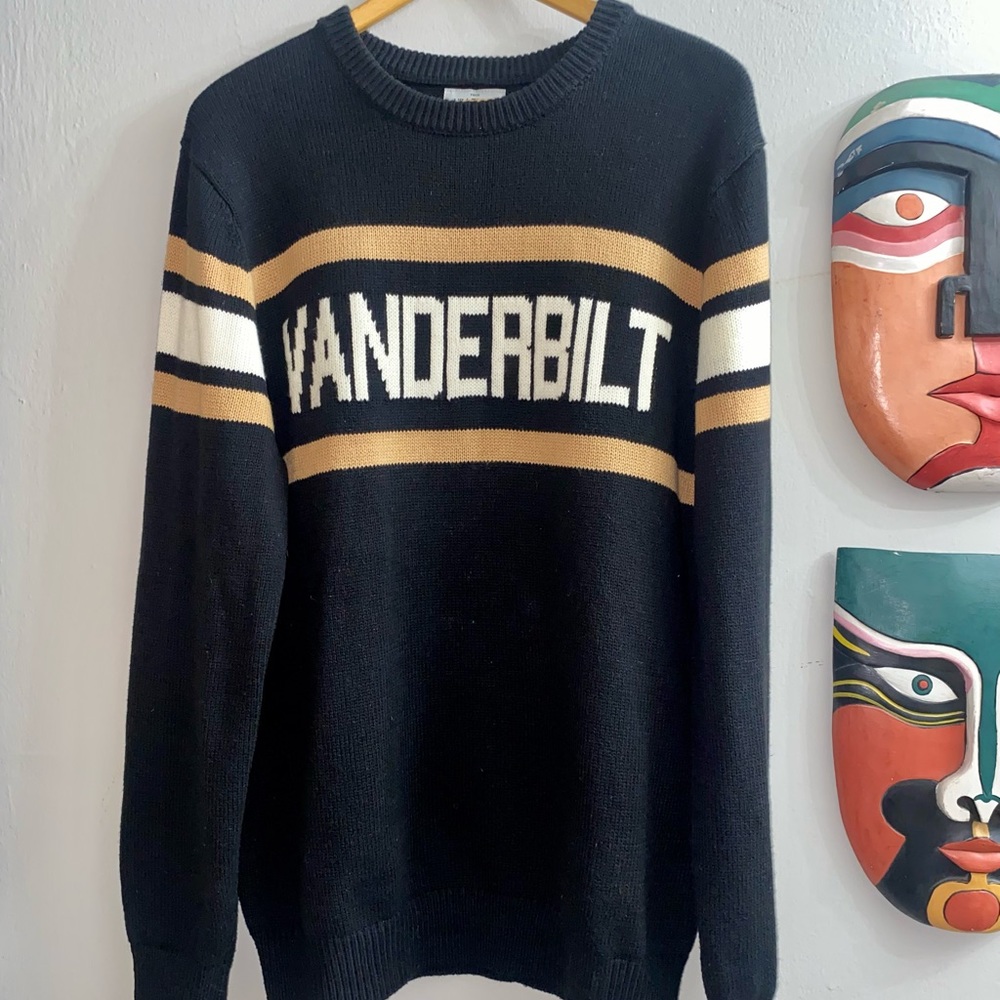 Vanderbilt Knit Crewneck Sweater